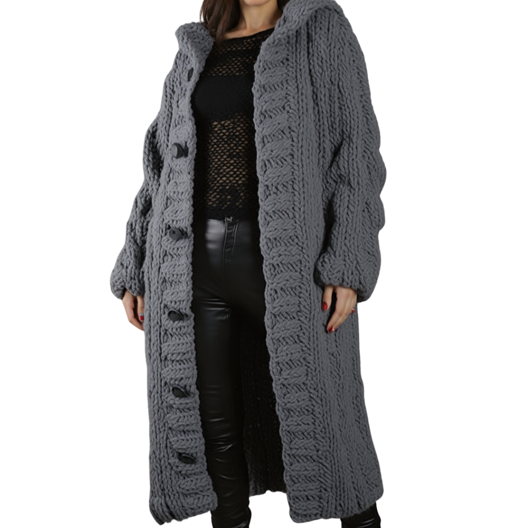 Cozy Vintage Oversized Cardigan