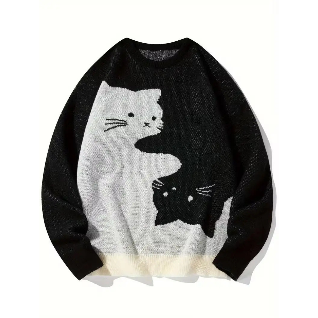 Korean Cat Knit Sweater