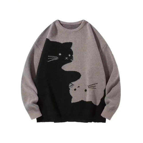Korean Cat Knit Sweater