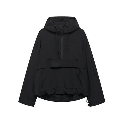 Stylish Hooded Windbreaker Jacket