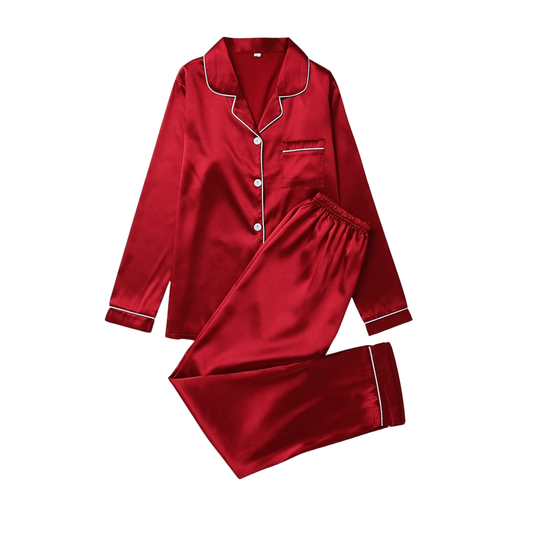 Solid Pajama Set